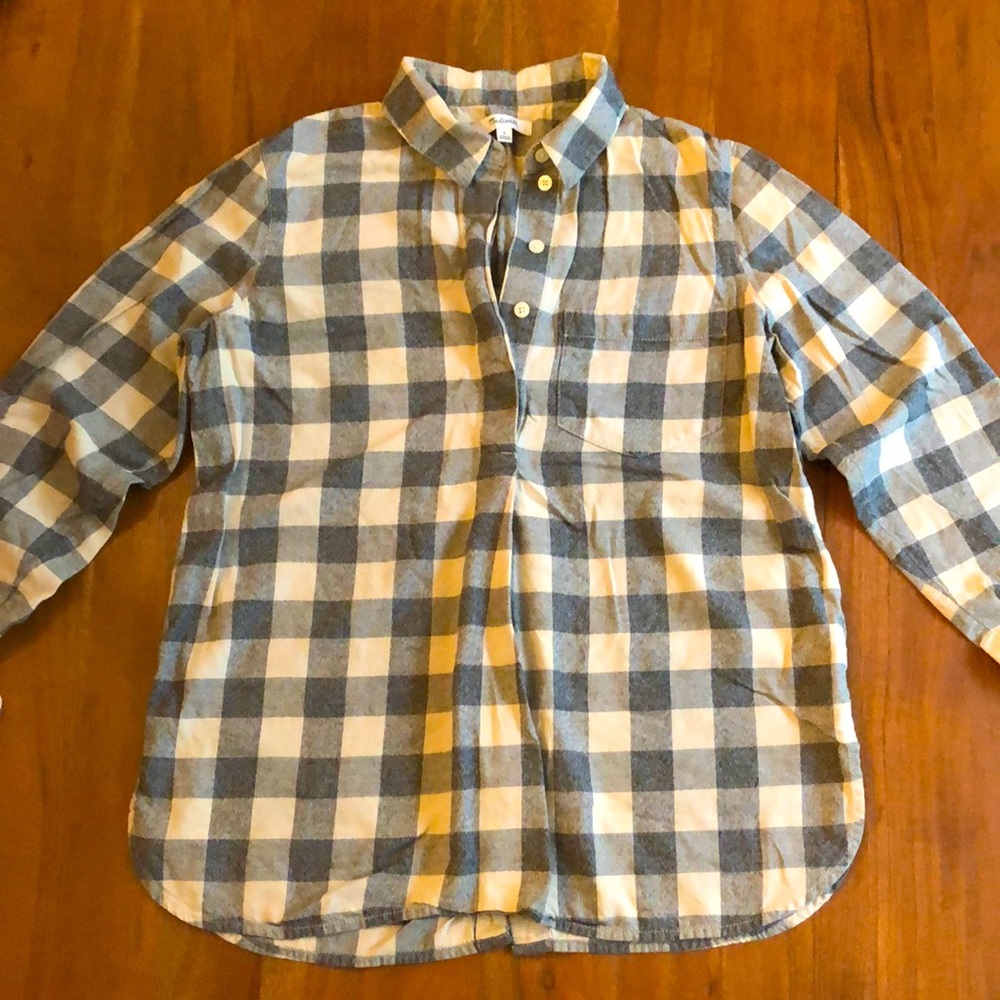 Madewell plaid shirt